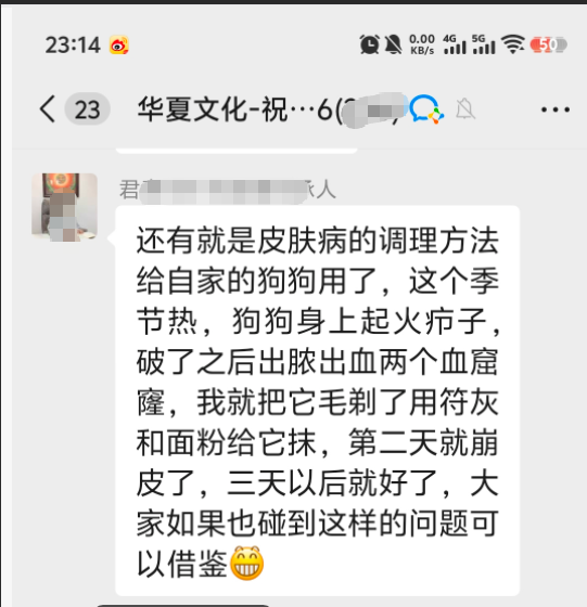 狗火疖子调理